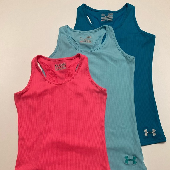 Girl’s Under Armour tank tops - Picture 1 of 9